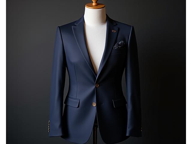Setelan jas bespoke mewah yang sempurna