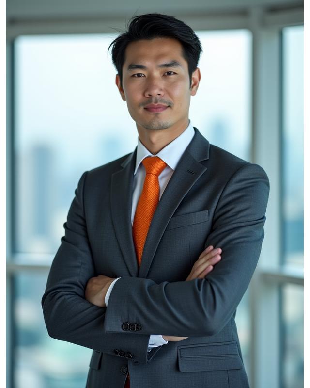 Busana bisnis pria modern, kemeja dan blazer